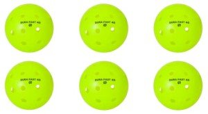 Neon Pickleball Balls Pack of 6 USAPA Approved