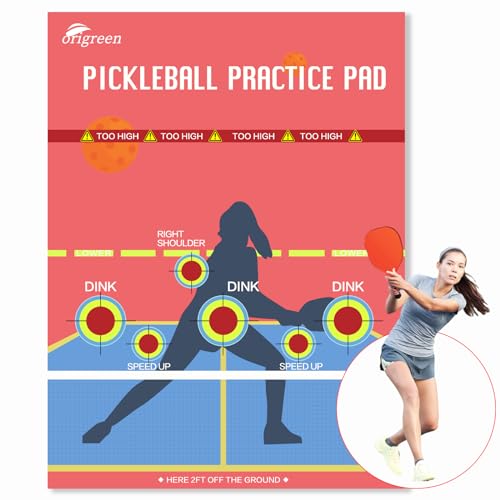 Pickleball Wall Practice Pad with Dink Master Rebounder