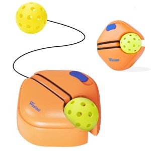 Westant Match Buddy Pickleball Trainer - Pickleball Practice Rebounder with 2 Balls, Pickleball Training Aids for Adults, Kids, Ideal Pickleball Gift for Women and All Pickleball Lovers
