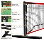 Hoverphenix Pickleball Set with Net for Driveway, Portable Regulation Size Pickleball Net System with Paddle Set of 4, Outdoor Pickleballs, Carry Bag, Weather Resistant Metal Frame