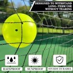Hoverphenix Pickleball Set with Net for Driveway, Portable Regulation Size Pickleball Net System with Paddle Set of 4, Outdoor Pickleballs, Carry Bag, Weather Resistant Metal Frame