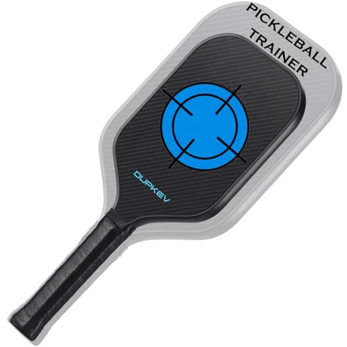 Carbon Fiber Pickleball Paddle with Sweet Spot Trainer