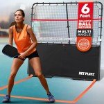Pickleball Rebounder Training Aid: Adjustable Angles, Easy Setup & Storage - Improve Your Forehand, Backhand, Dink, and Volley Accuracy, & Develop Your Kitchen Game