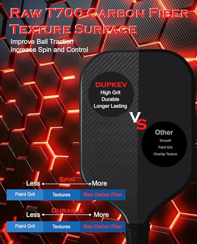 Carbon Fiber Pickleball Paddle with Sweet Spot Trainer