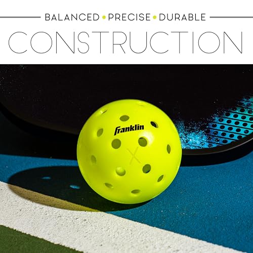 Franklin Sports Outdoor X-40 Pickleball Balls - 12 Pack