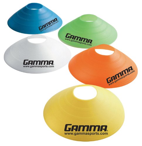 Assorted Gamma Flexible Disc Cones for Pickleball Practice