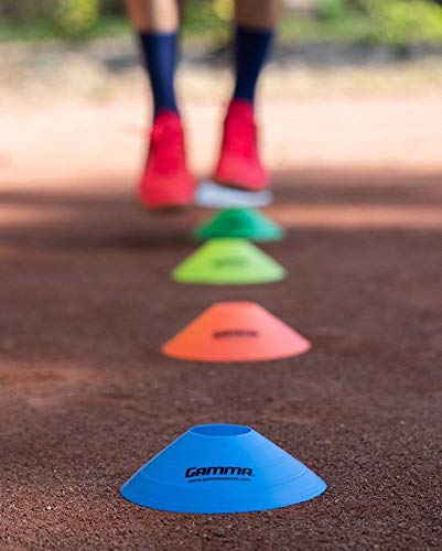 Assorted Gamma Flexible Disc Cones for Pickleball Practice