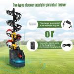 Pickleball Machine, Automatic Pickleball Launcher Machine, Holds 29 Pickleballs, Three Power Modes - Power Bank/Batteries/Ac Power, Adjustable Tossing Speed and Angle, Suitable for All People