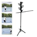 rockible Pickleball Machine Device,Indoor Outdoor,Single Player Practice,Portable Ball Server Launch Machine