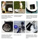 Yarsanor Portable Tennis Ball Machine only 42lb, Multi-Ball Practice for Spotting Ball Launcher for Beginners/Kids/Coaches/Home-Cour, Transform Your Pickleball Training with Smart Technology