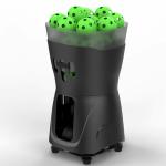 Portable Pickleball Machine, Mini Pickleball Ball Launcher Practice Equipment, with Remote, Smart App Control, 45 Ball Capacity, Ball Speed 8-60km/h, Install An Extension Fence, for Kids/Beginners