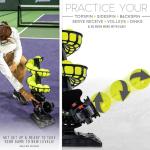 Automatic Pickleball Launcher Machine, Portable Pickleball Thrower, Tosser for Pickleball Practice, Ball Server, Pickleball Training Equipment, for All Tennis Players