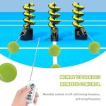 Giuggiolared Tennis Ball Machine for Practice, Pickleball Automatic Launcher – Adjustable Speed, Spin & Angles for Dinks, Chops, Volleys & Serves – Indoor/Outdoor Use for All Skill Levels