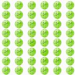 Navona 48 Pack Premium 40-Holes Outdoor Pickleball Balls, Meet USAPA Official Requirement, Perfectly Balanced, High Bounce True Flight, Durable Outdoor Pickleball Set