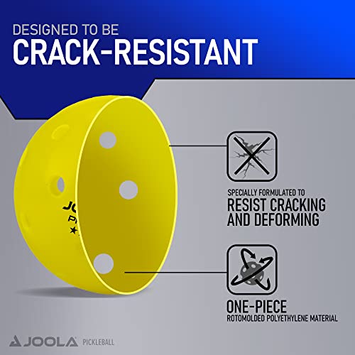 4 Pack JOOLA Primo Tournament Pickleball Balls