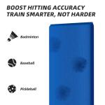 MR Tennis Targets, Portable Pickleball Hitting Target w/High-Visibility Markers, Advanced Tennis Training Targets, Tennis and Pickleball Serve Training Aid for Practice & Skill Improvement, Pack of 2