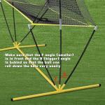 LiberAla Portable Pickleball Net & Ball Collector ，Smart Recycling Net for Pickle Ball, Tennis, Baseball Practice Equipment ，Collapsible Pickleball Trainer for Indoor/Outdoor