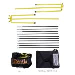 LiberAla Portable Pickleball Net & Ball Collector ，Smart Recycling Net for Pickle Ball, Tennis, Baseball Practice Equipment ，Collapsible Pickleball Trainer for Indoor/Outdoor