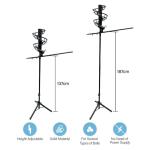 YUEWO Tennis Ball Dropping Machine Pickleball Dropping Machine Tennis Ball Feeder Lightweight Serving Machine 13 Balls Height Adjustable