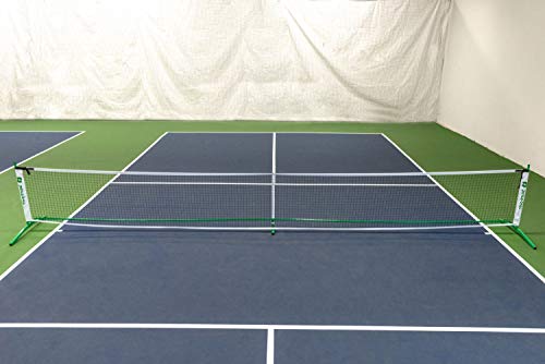 Portable Tournament Net System for Pickleball Court Setup