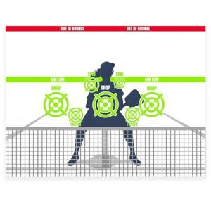 Pickleball Dink Pad Practice Board by ModFamily – 3"x4" Solo Wall Rebounder Training Aid to Improve Dinks, Accuracy & Game Control – Outdoor & Indoor Pickleball Training Tools for Beginners & Pros