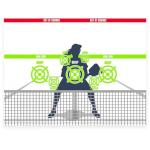 Pickleball Dink Pad Practice Board by ModFamily – 3"x4" Solo Wall Rebounder Training Aid to Improve Dinks, Accuracy & Game Control – Outdoor & Indoor Pickleball Training Tools for Beginners & Pros