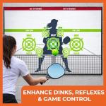 Pickleball Dink Pad Practice Board by ModFamily – 3"x4" Solo Wall Rebounder Training Aid to Improve Dinks, Accuracy & Game Control – Outdoor & Indoor Pickleball Training Tools for Beginners & Pros