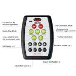 LOBSTER Sports Pickle Champion Pickleball Machine – Spin Control, Random Match-Play, 2-Line Drill, 6 Pre-Loaded Drill Patterns, Battery Powered, Portable, Holds 125 Balls, with 20-Function Remote