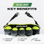Premium Pickleball Ball Buddy – Hands-Free Training Aid + Free Keychain