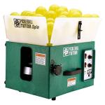 Pickleball Tutor Spin Model with Remote. Variable SIDESPIN. Made in USA by #1 Pickleball Machine Company.