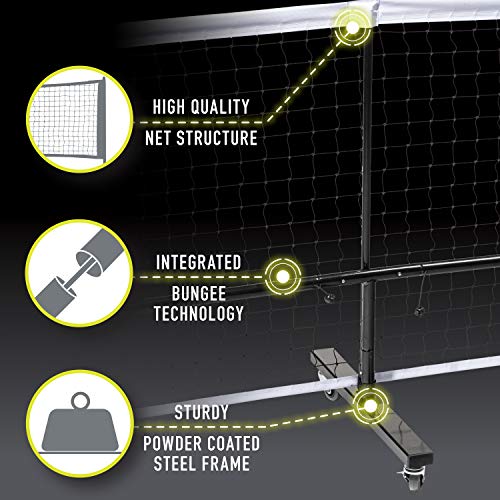Franklin Sports Pickleball Net - Official Size with Wheels