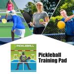 Portable Pickleball Trainer - Instant Feedback Rebounder, Training Aid for Backyard Practice, School Club Skill Development, Pickleball Practice Equipment, Adjustable Pickleballs Trainer for All Ages