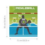 Portable Pickleball Trainer - Instant Feedback Rebounder, Training Aid for Backyard Practice, School Club Skill Development, Pickleball Practice Equipment, Adjustable Pickleballs Trainer for All Ages