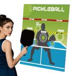 Portable Pickleball Trainer - Instant Feedback Rebounder, Training Aid for Backyard Practice, School Club Skill Development, Pickleball Practice Equipment, Adjustable Pickleballs Trainer for All Ages