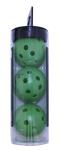 Thrive Fast Hands Mini Pickleball Ball - Quicker Reaction Training Aid for Hands, Paddle Control, and Coordination - Great for Pickleball Drills - Includes 3 Balls and Tube