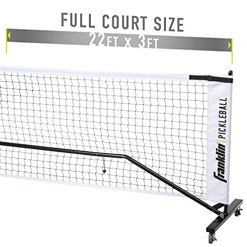 Franklin Sports Pickleball Net - Official Size with Wheels