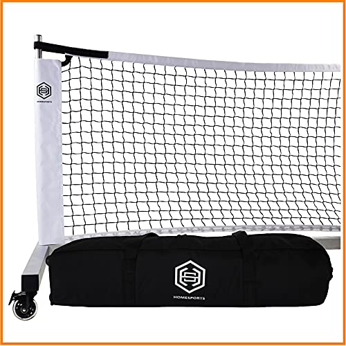 Indoor/Outdoor Portable Pickleball Net with Rust-Proof Aluminum Frame