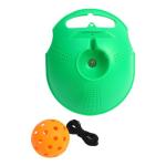 Pickleball Training Aids, Pickleball Rebounder with a Convenient Handle and Elastic Rope, Improve Speed, Coordination & Stamina, Pickleball Training Tool for Youth and Beginner