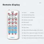 PUSUN PP-Smart Pickleball Machine – Professional Auto Ball Server with APP Controlled Auto Feed, 80+ Ball Capacity, 10 Training Modes, 4-6Hr Battery Life, Club & School Training (Black)