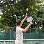 Furlihong 681PBH Pickleball Machine and 16-Pack Pickleball Balls Bundle