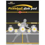 PodiuMax Pickleball Dink Pad for Improved Accuracy and Control, Wall Pickleball Rebounder Training Aid, Outdoor Wall Drill Poster (4x3ft)