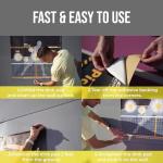 PodiuMax Pickleball Dink Pad for Improved Accuracy and Control, Wall Pickleball Rebounder Training Aid, Outdoor Wall Drill Poster (4x3ft)