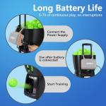 PP-Smart Pro Pickleball Machine – Portable Launcher with 100+ Ball Capacity, 5–7H Battery, App & Remote, 20–70 mph,1.6–6s/Ball,10 Modes, 20 Landing Points, for Intermediate to Advanced Players (Black)