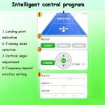 WYBYYDS Pickleball Machine, Automatic Tennis Pitching Machine Pickleball Launcher with Auto Swing Base Adjustable Speed & Angles,for All-Level Training