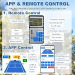 aromaoveite Portable Pickleball Launcher - Adjustable Speed/Height/Frequency, Practice Ball Launcher, App/Remote Control, 40-Ball Capacity, 4-Hour Battery Life, Multi-Mode Pickleball Training Device