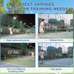 aromaoveite Portable Pickleball Launcher - Adjustable Speed/Height/Frequency, Practice Ball Launcher, App/Remote Control, 40-Ball Capacity, 4-Hour Battery Life, Multi-Mode Pickleball Training Device