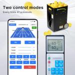Portable Picklebäll Trainer, Automatic PicklebaII Ball Machine Launcher, 40 Capacity, Adjustable Speed Frequency, App Control with Carry Handle