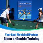 2Pcs Pickleball Practice Pads Dink Pad for Walls, Pickleball Training Poster, Pad for Pickleball Dink Train Indoor Rooms, Yard, Gym, Dink Master Exercise Rebounder Aids(Blue, 2pc)