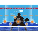 Gloperti Pickleball Training Dink Pad Master Practice Aid Soft Feeling Fabric Material for Indoor & Outdoor Use Precision & Game Improvement