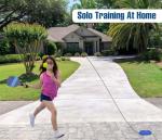 MINI ZOZI Pickleball Trainer Self Practice Training Aids Match Buddy Equipment with High Elastic Strings Launcher Rebounder Machine 2 TPR Balls Accessories for Pickle Ball Lovers Gifts